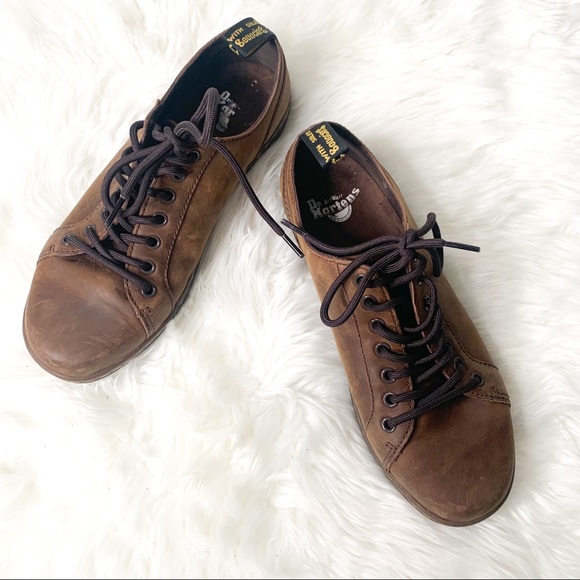 Dr. Martens Shoes - Dr. Marten Unisex Brown Calmont Lace Up Shoes